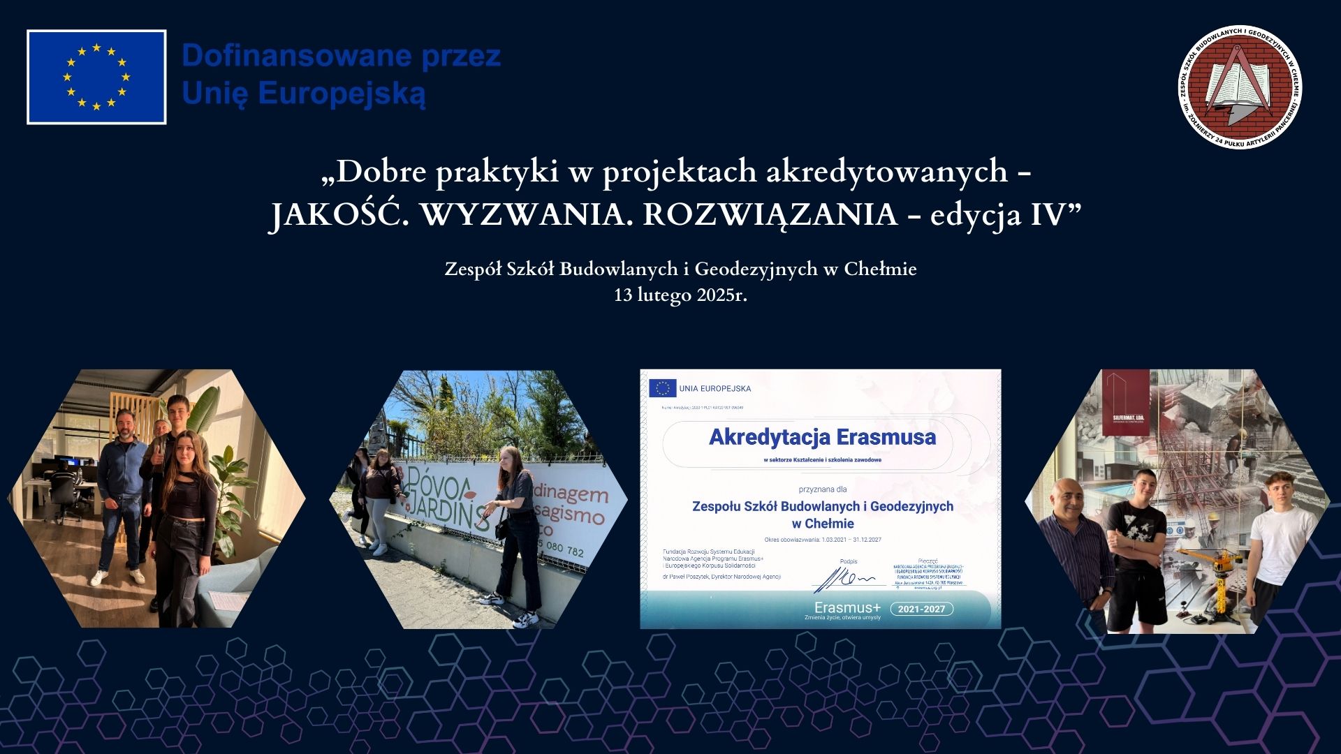 Konferencja "Dobre praktyki w projektach akredytowanych – JAKOŚĆ. WYZWANIA. ROZWIĄZANIA – edycja IV"