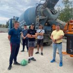 Zdjęcia z nauki obsługi koparko-ładowarki