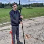 Zdjęcia z odbywanych staży zawodowych przez uczniów ZSBiG